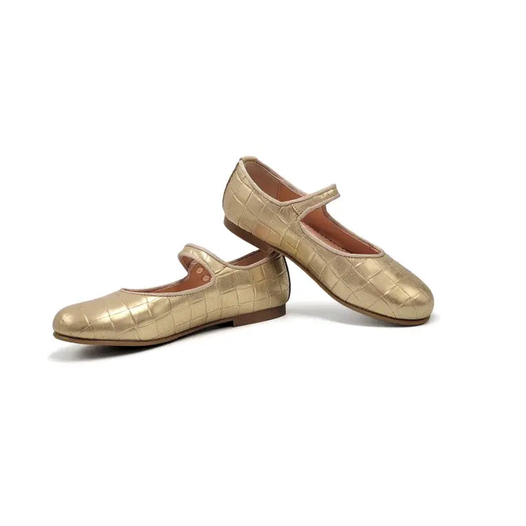 Ruth secret gold woven mary jane 1004 - mary jane
