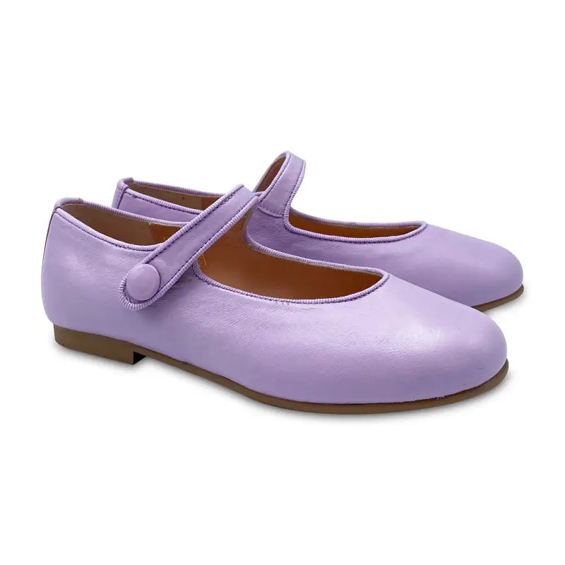 Ruth secret lilac leather mary jane 1004-21 - girls