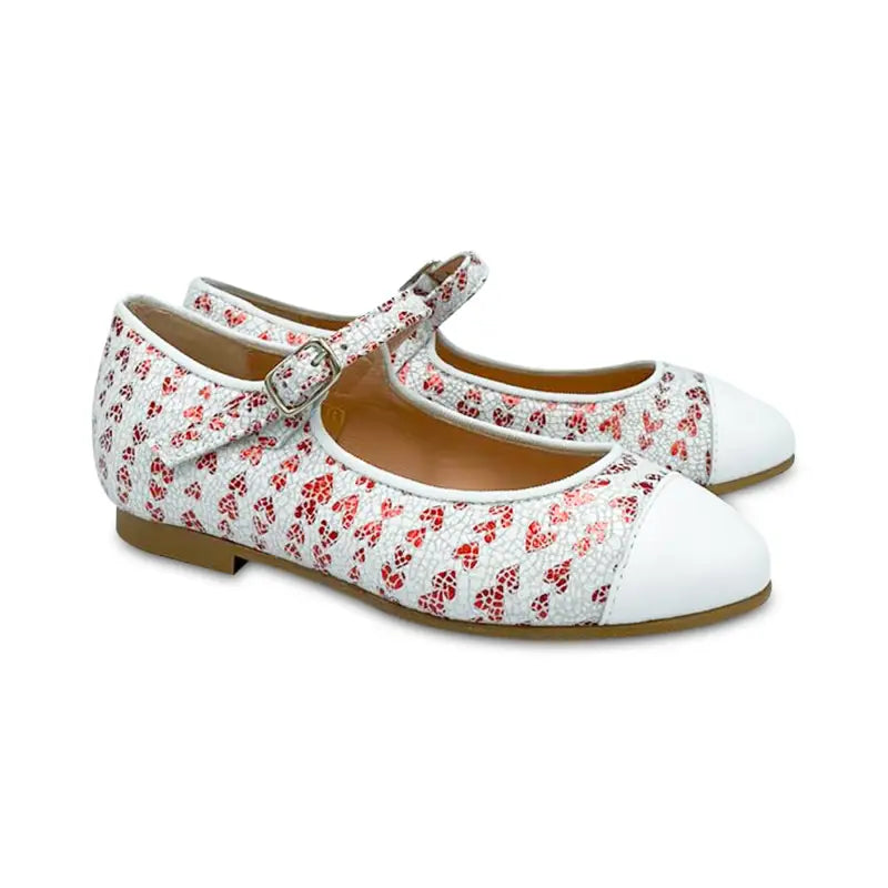 Ruth secret red heart mary jane 2732 - girls