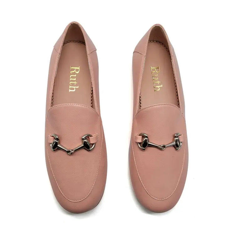 Ruth secret salmon pink chain slip on 3655 - slip on dress
