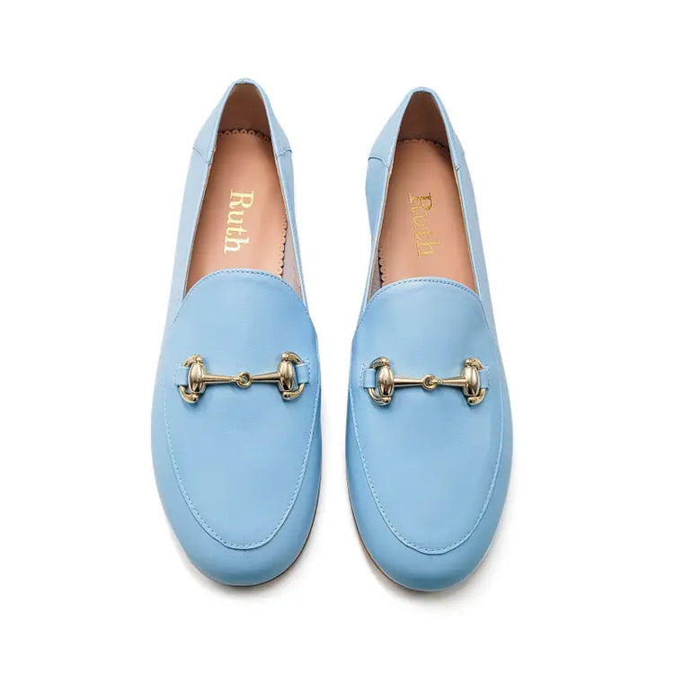 Ruth secret sky blue chain slip on 3655 - slip on dress