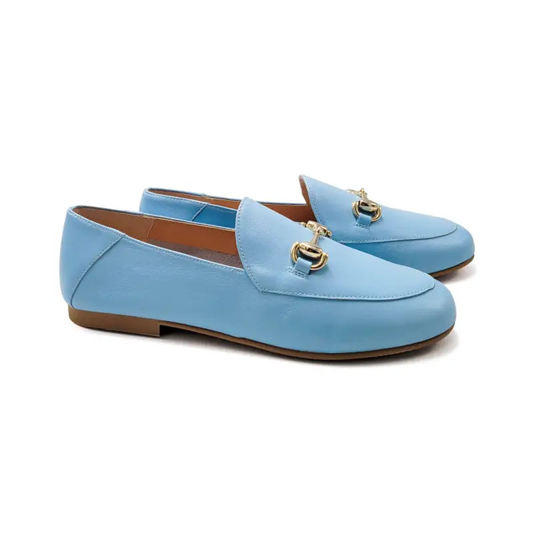 Ruth secret sky blue chain slip on 3655 - slip on dress