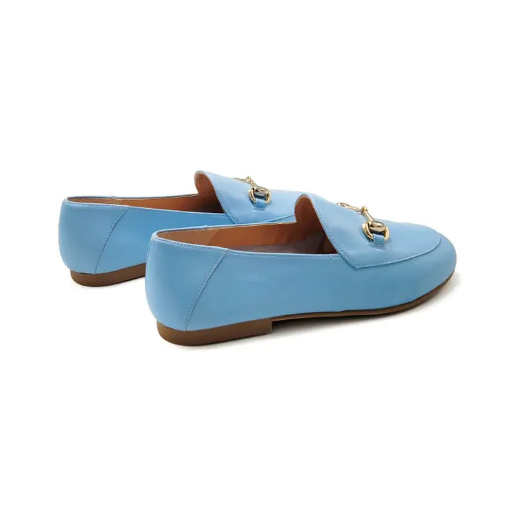 Ruth secret sky blue chain slip on 3655 - slip on dress