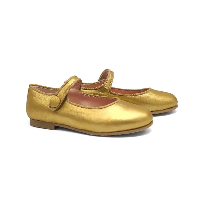 Ruth Secret Yellow Gold Mary Jane Shoes for Women | Laced Shoe 22 Ruth Secret Yellow Gold Mary Jane Shoes for Women | Laced Shoe 22