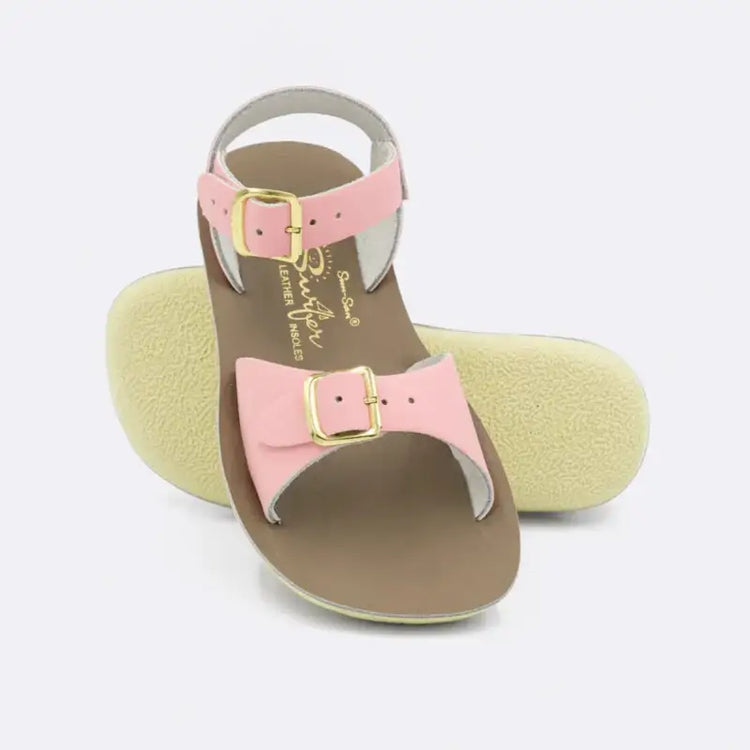 Salt water surfer salmon sandal - water sandal