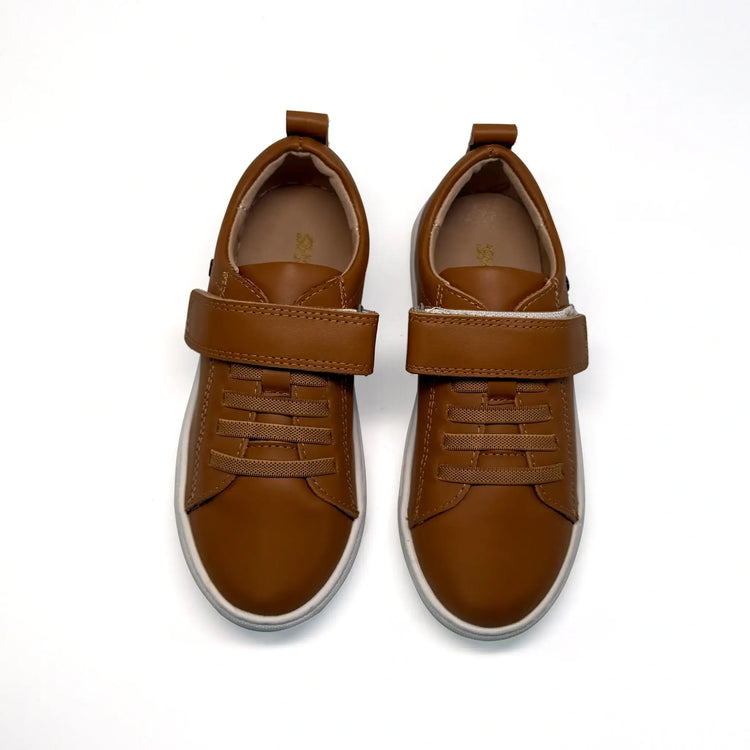 brown shoozim velcro fast shipping