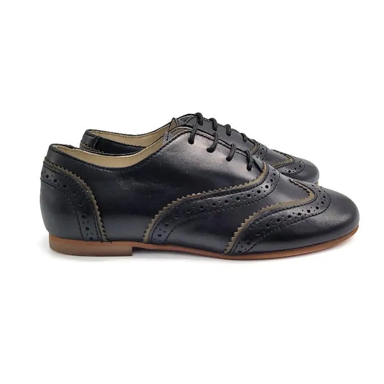 sonatina-imperial-black-green-trim-lace-dress-shoe-boy