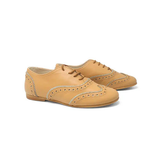 Sonatina imperial cognac mint wingtip oxford - boys