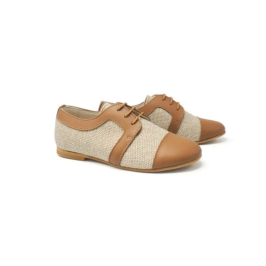 Sonatina sir cognac woven oxford - boys