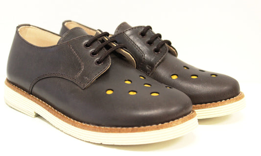 Sonatina spotlight brown lace - up dress shoe