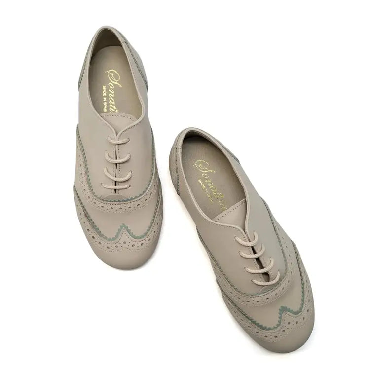 Sontatina Imperial Ivory Mint Wingtip Lace - BOYS