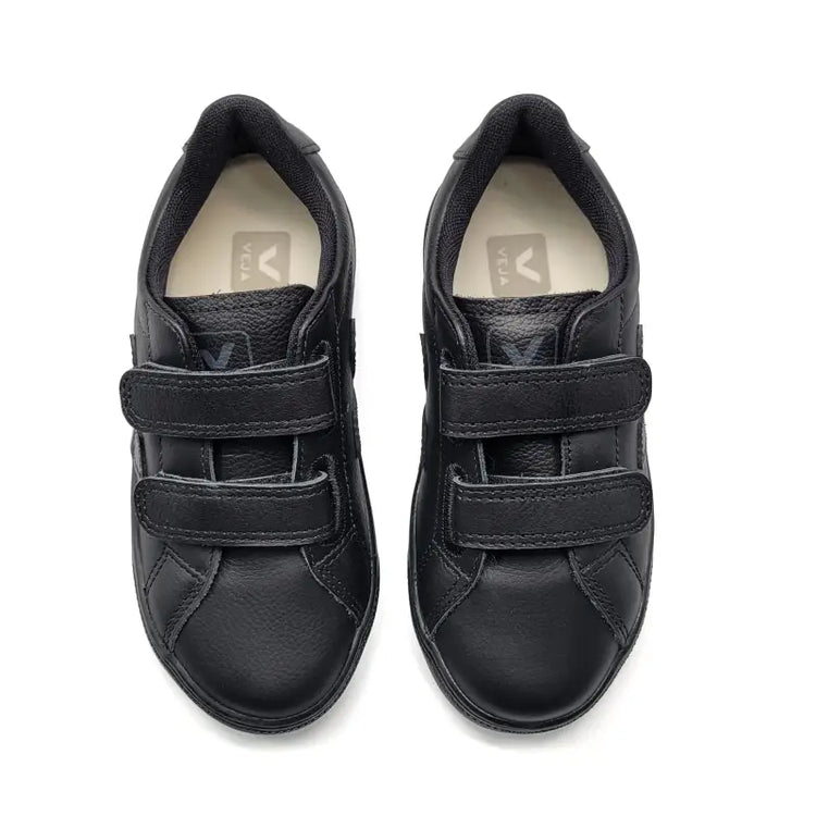 Veja Full Black Velcro Sneaker V102