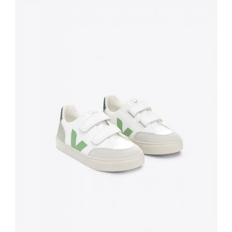 Veja green combo velcro sneaker v102 - velcro sneaker