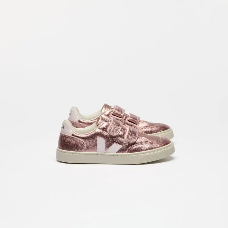 veja-pink-metal-velcro-sneaker-girls-laced-shoe-inc-