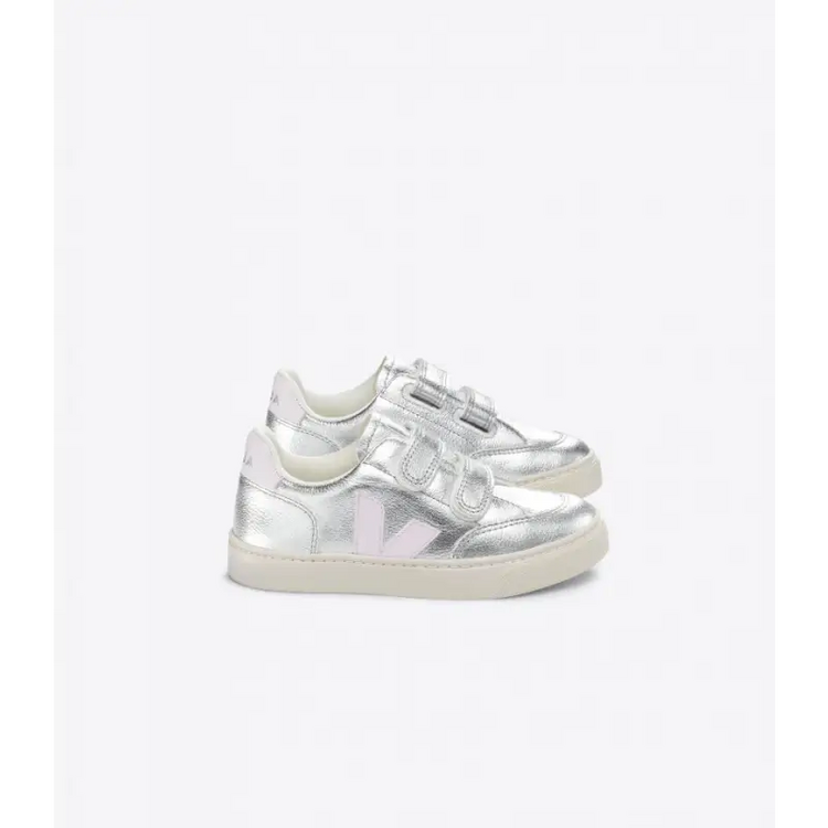 veja-silver-velcro-sneaker-girls