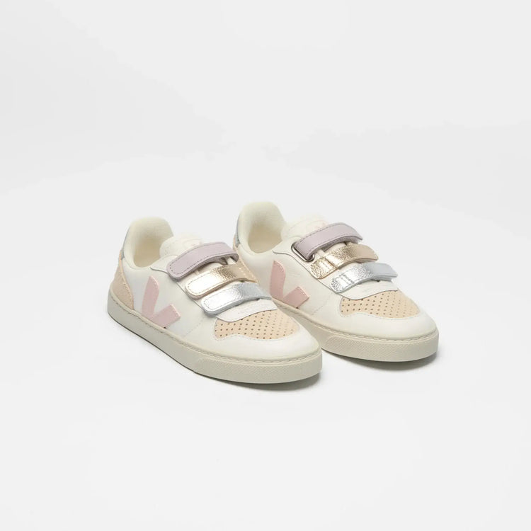 Veja white velcro sneakers european style fast shipping
