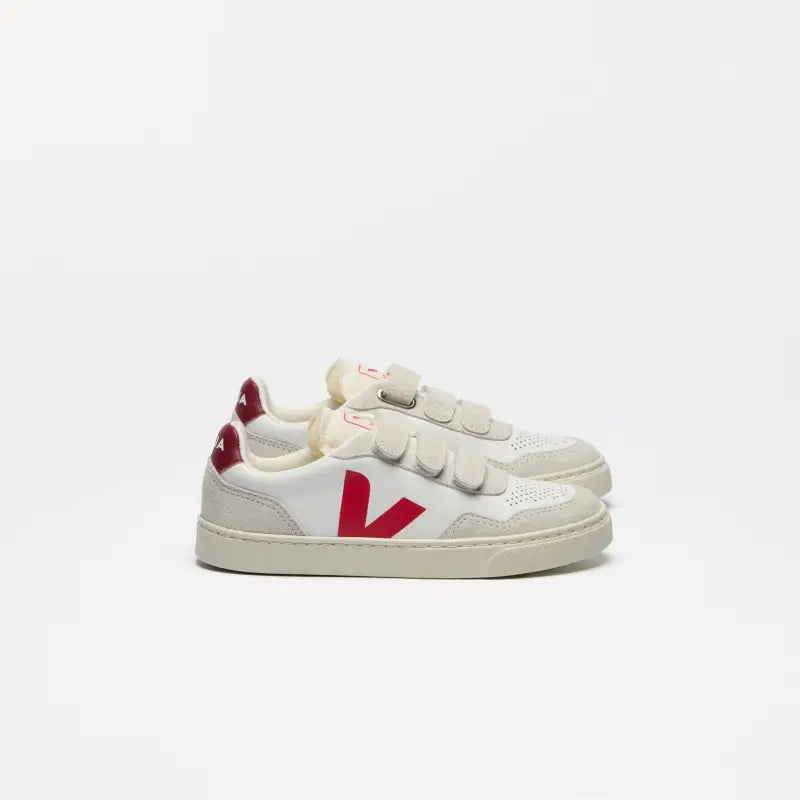 veja-white-red-triple-velcro-sneaker-girls-laced-shoe-inc