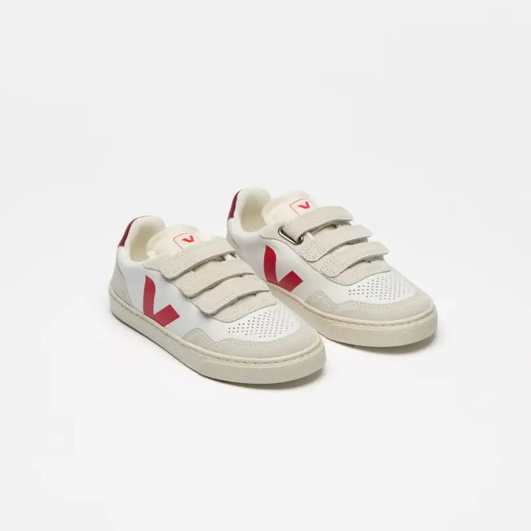veja-white-red-triple-velcro-sneaker-girls-laced-shoe-inc