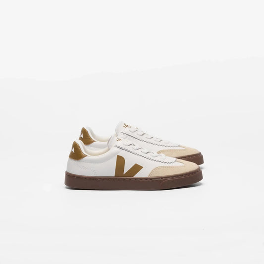 Veja White Tent Bark Lace Slip On Sneaker V10L