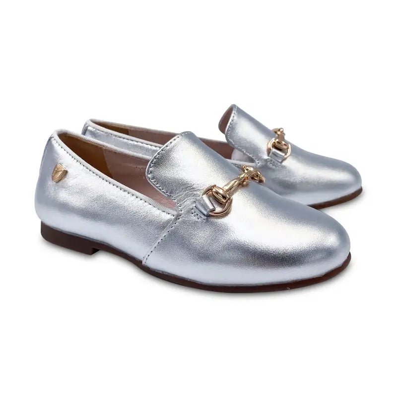Venettini alexi silver chain moc - loafer