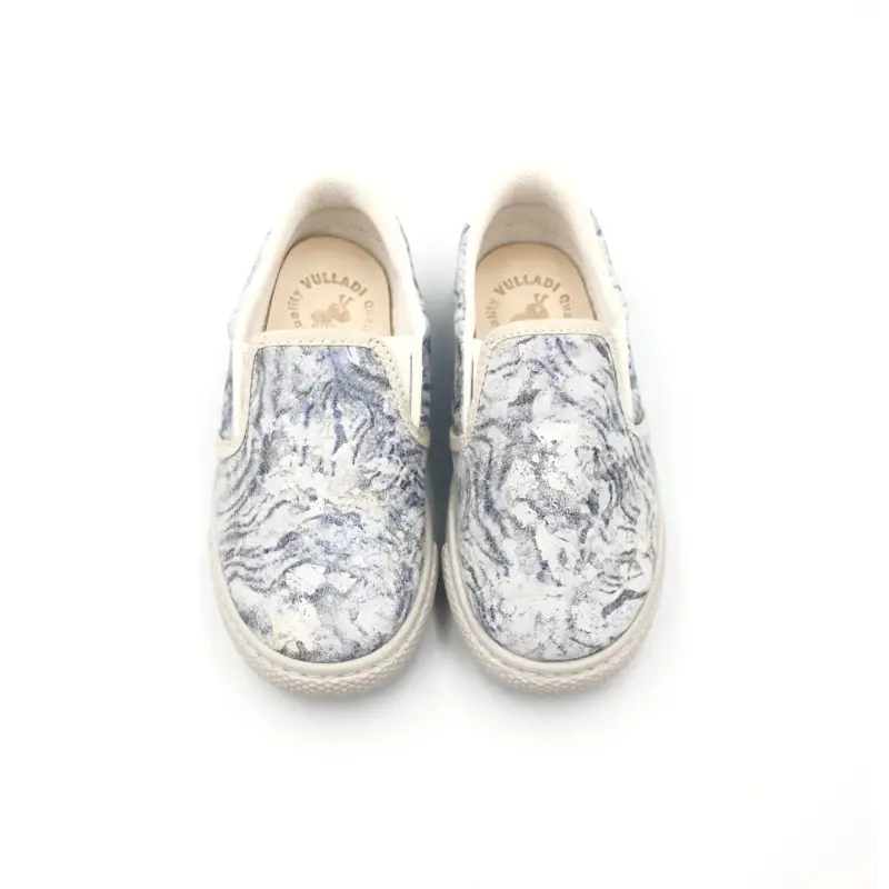 Vulladi blue white slip on sneaker 8312625 - girls