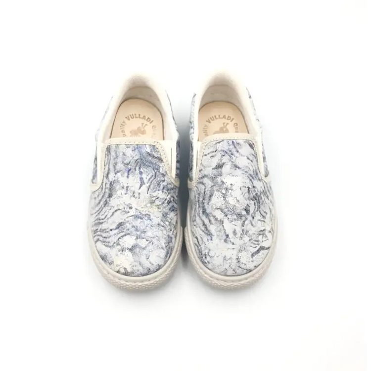 Vulladi blue white slip on sneaker 8312625 - girls