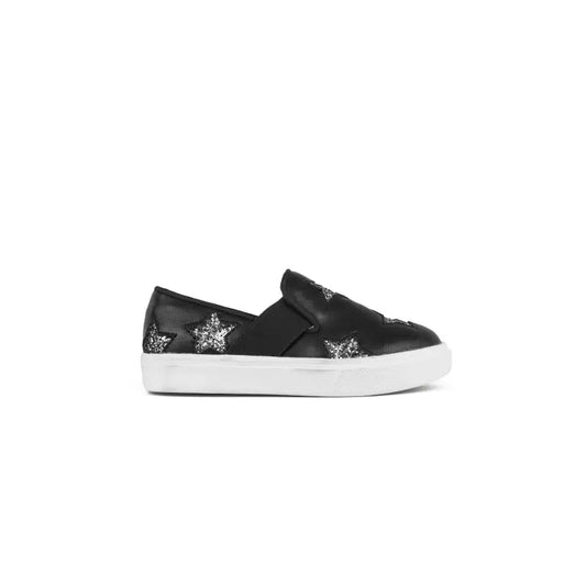 Yosi samra black star slip on sneaker miss lanie - girls