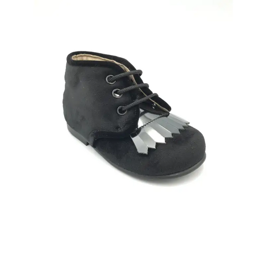 zubii-black-velvet-high-top-metallic-fringe-bootie-first-walker