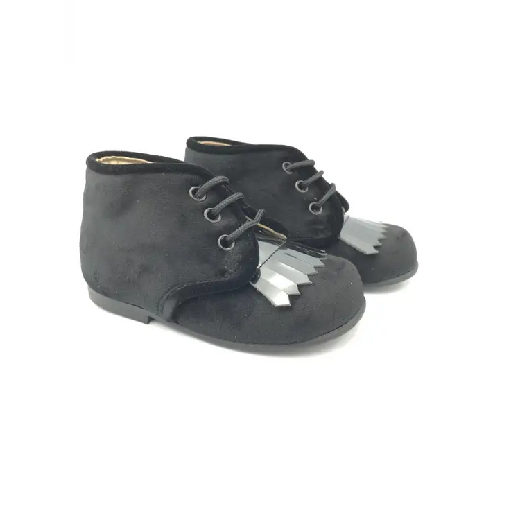 zubii-black-velvet-high-top-metallic-fringe-bootie-first-walker