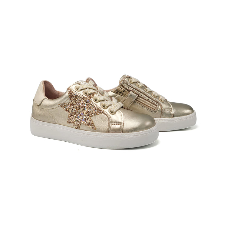 Acebos Gold Star Lace Up Sneaker 5461