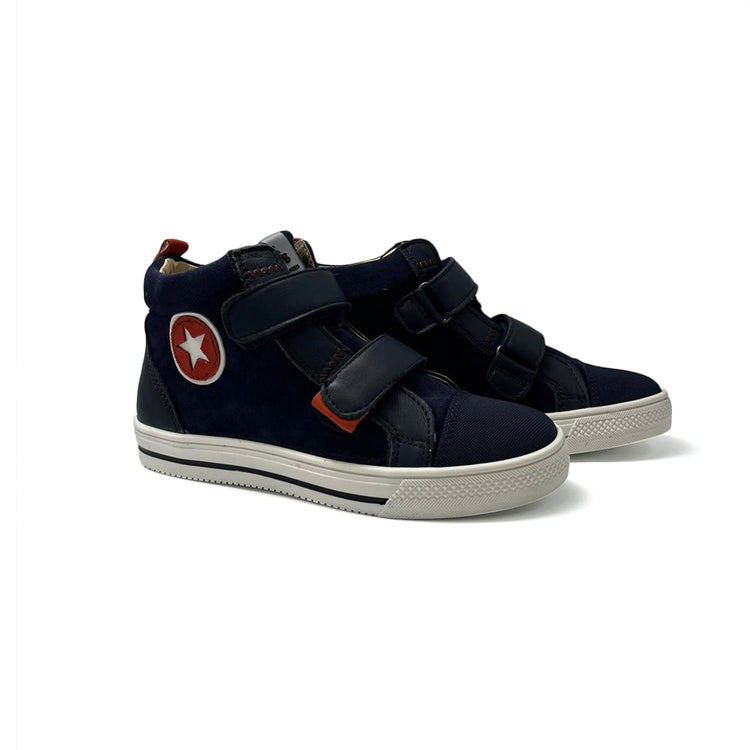 Acebos Navy Star Velcro Sneaker 5634