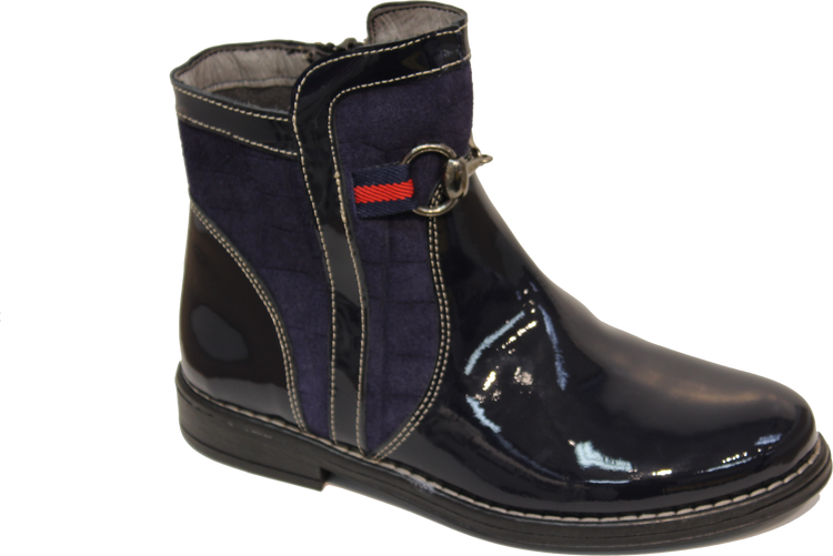 Blublonc Blue Patent Boot 264