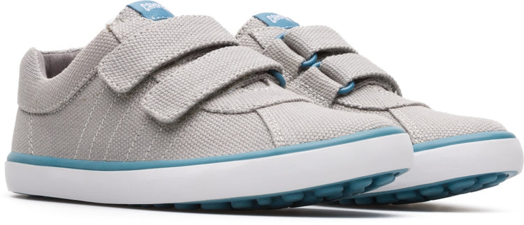 Camper Light Grey Velcro Sneaker K800117