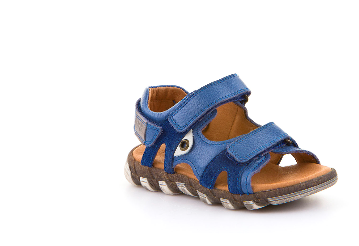 Denim Blue Velcro Sandal 3150108 Laced Inc