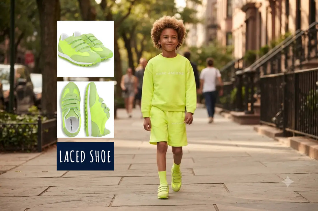 Marc Jacobs sneakers provide stylish comfort for everyday school routines.