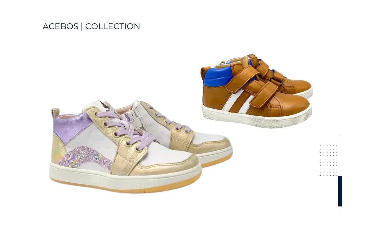 ACEBOS Kids Sneakers — Handmade Shoes from Spain
