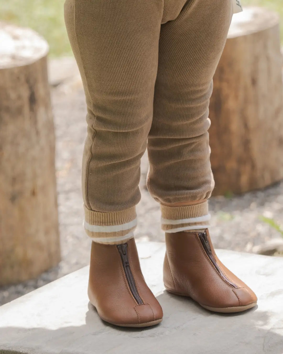 First Walker Boys Bootie Zip Up *
