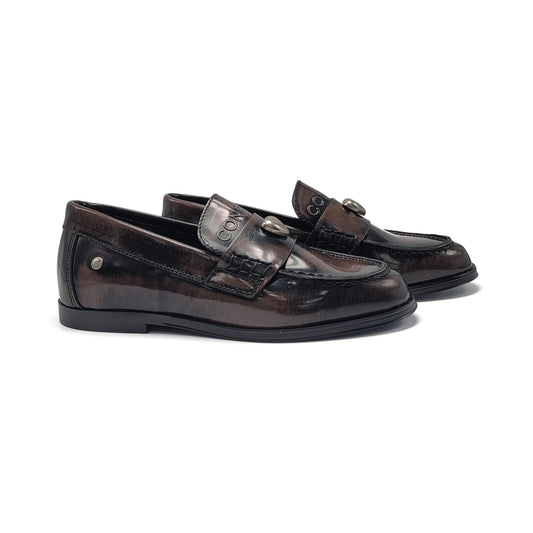 Confetti Brown Florentic Heart Loafer 6427