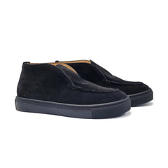 Rondinella Rich Black Suede Ankle Bootie 12078