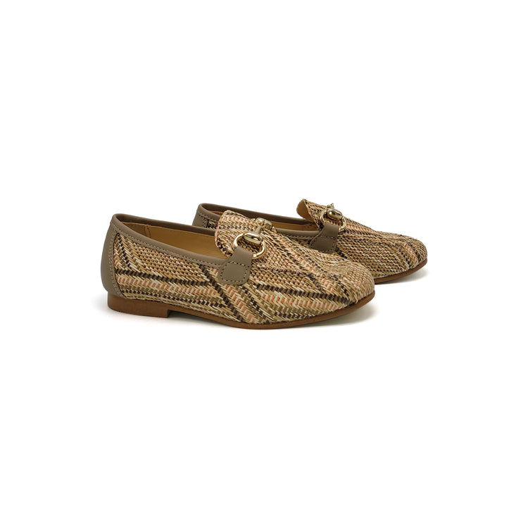 Brunellis Raffia Africa Woven Loafer S-18