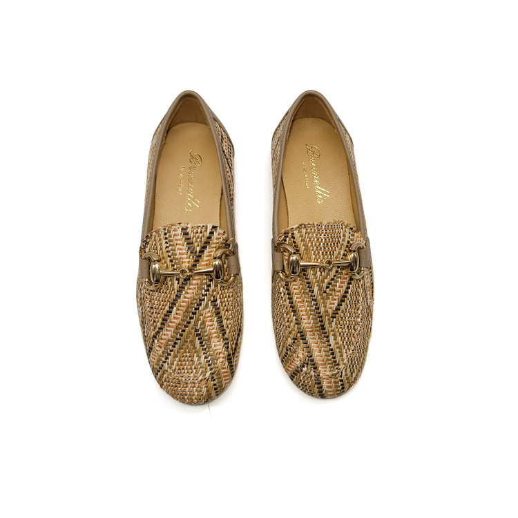 Brunellis Raffia Africa Woven Loafer S-18