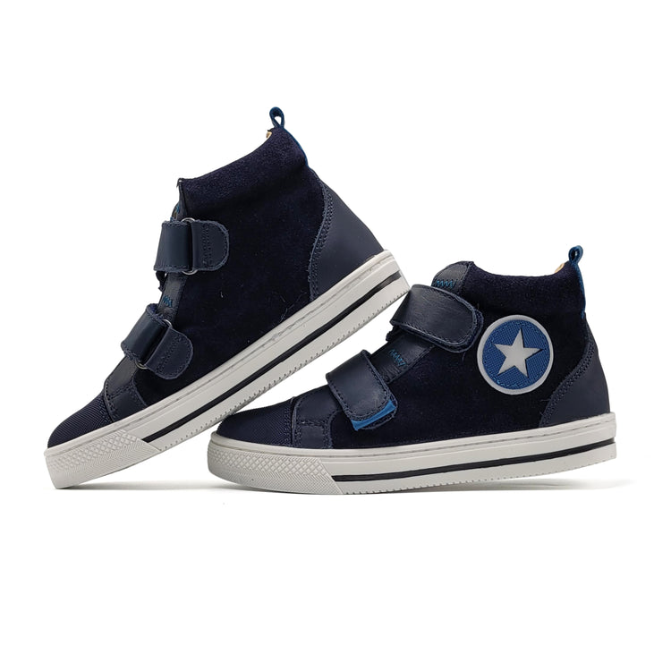 Acebos Navy Blues Velcro Sneaker 5634
