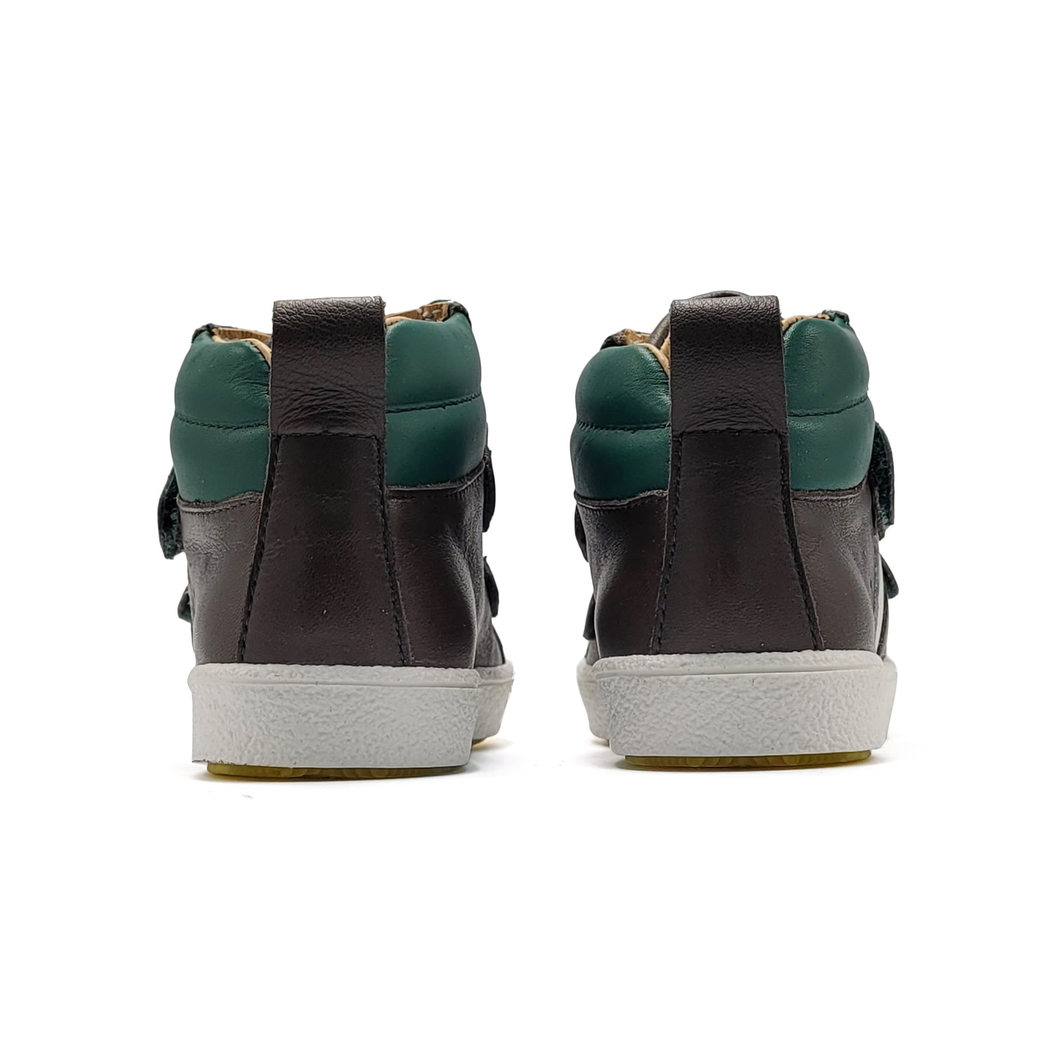 Acebos Ashy Grey Firstwalker Velcro Sneaker 3040 – Laced Shoe Inc