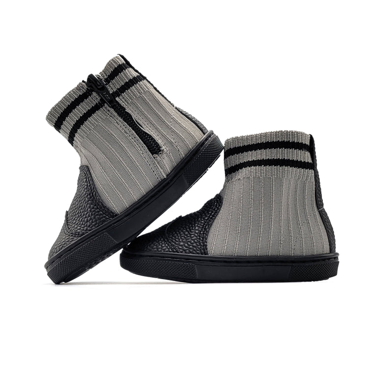 Maria Catalan Grey Sock Bootie 605013