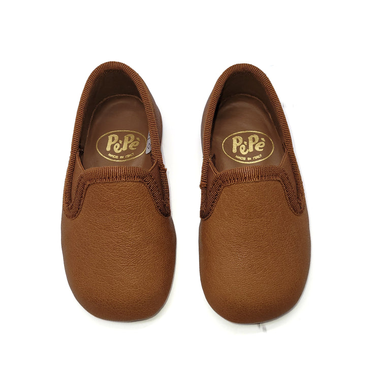 Pepe' Brown Maple Syrup Slip on Loafer 280