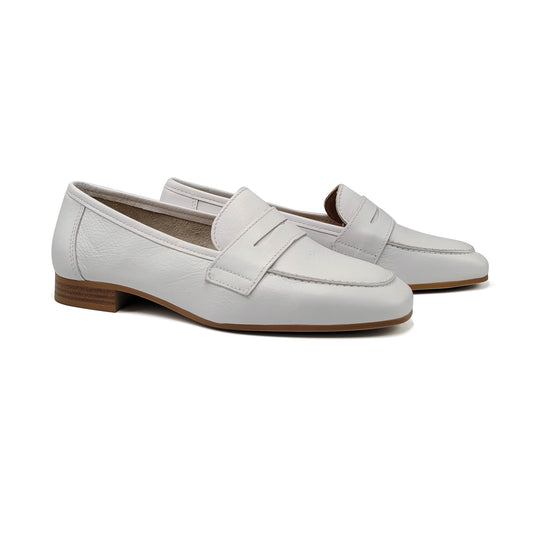 LMDI Ghost White Penny Loafer SS2486