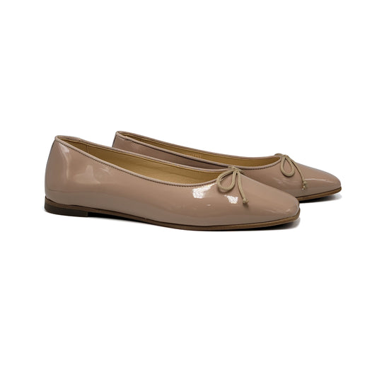 Andanines Nude Bow Ballet Flat 232512