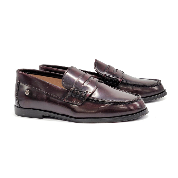 Confetti Burgundy Florentic Penny Loafer 6408