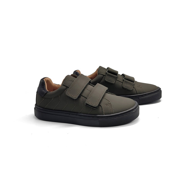 Porte Hunter Green Gum Velcro Sneaker 21101