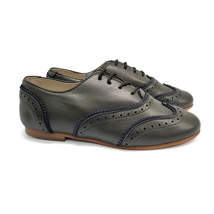 Sonatina Imperial Seaweed Navy Lace Dress Shoe